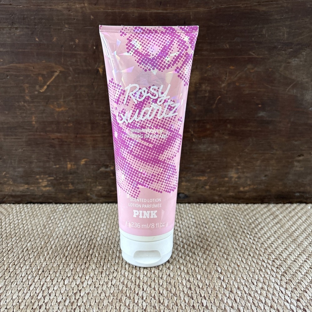 VICTORIA'S SECRET PINK ROSY QUARTZ BODY LOTION 8 FL OZ